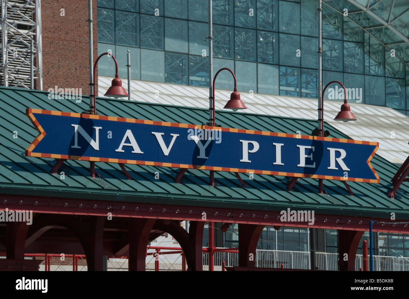 Le Navy Pier, Chicago, Illinois, USA, Amérique du Nord Banque D'Images