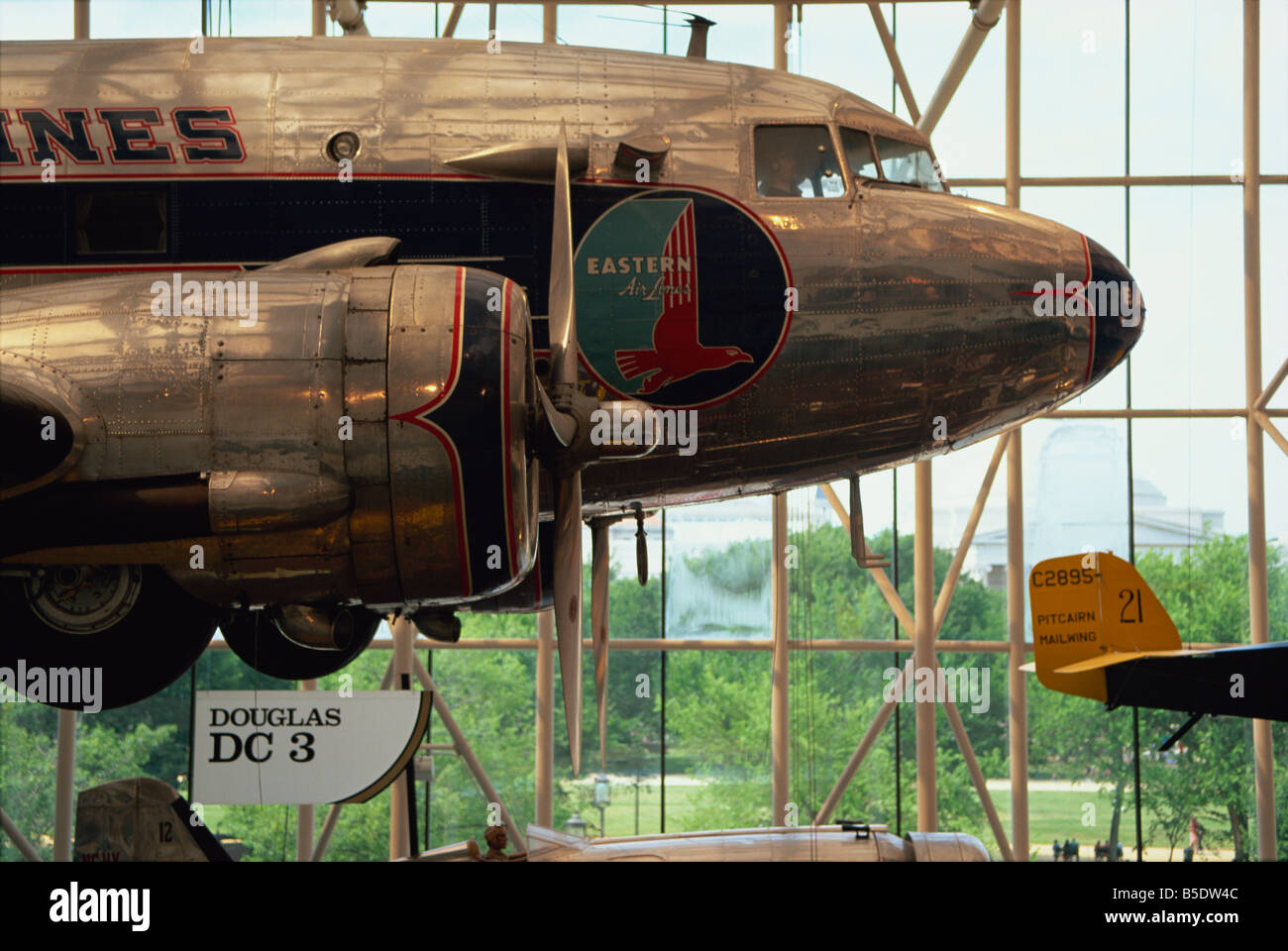 National Air and Space Museum Le musée le plus visité Washington D C United States of America North America Banque D'Images