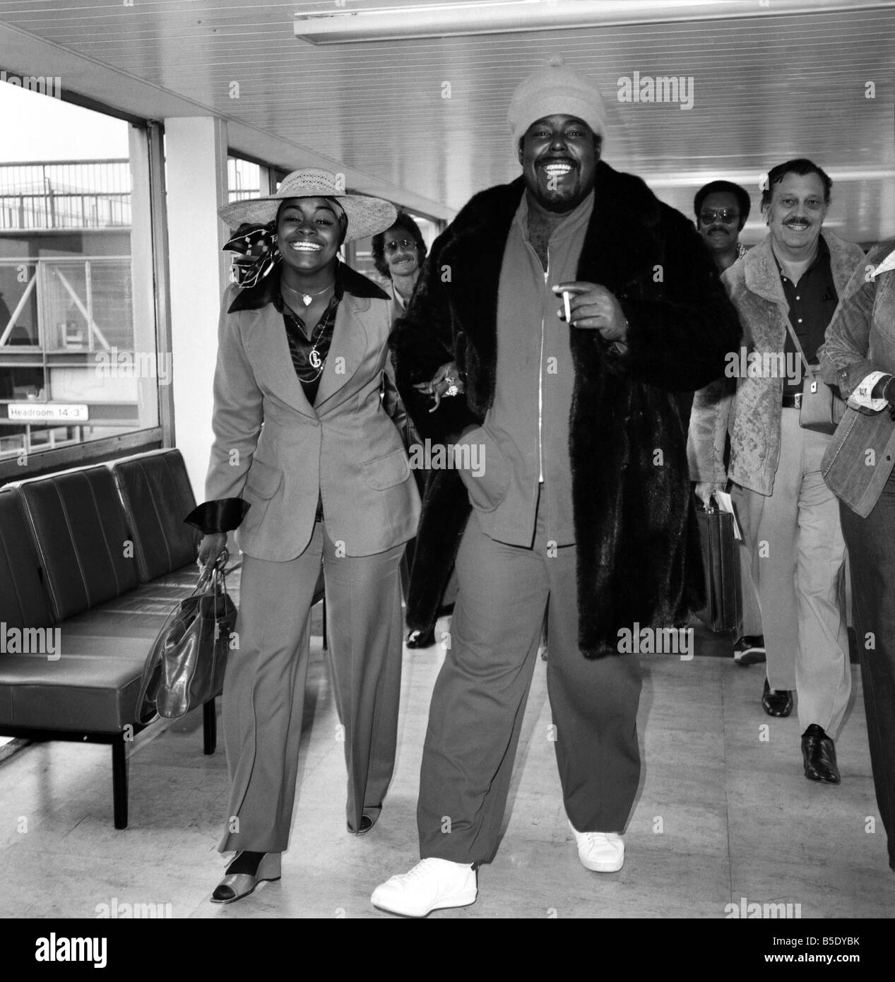 Chanteur : Barry White. Mai 1975 75-2444 Photo Stock - Alamy