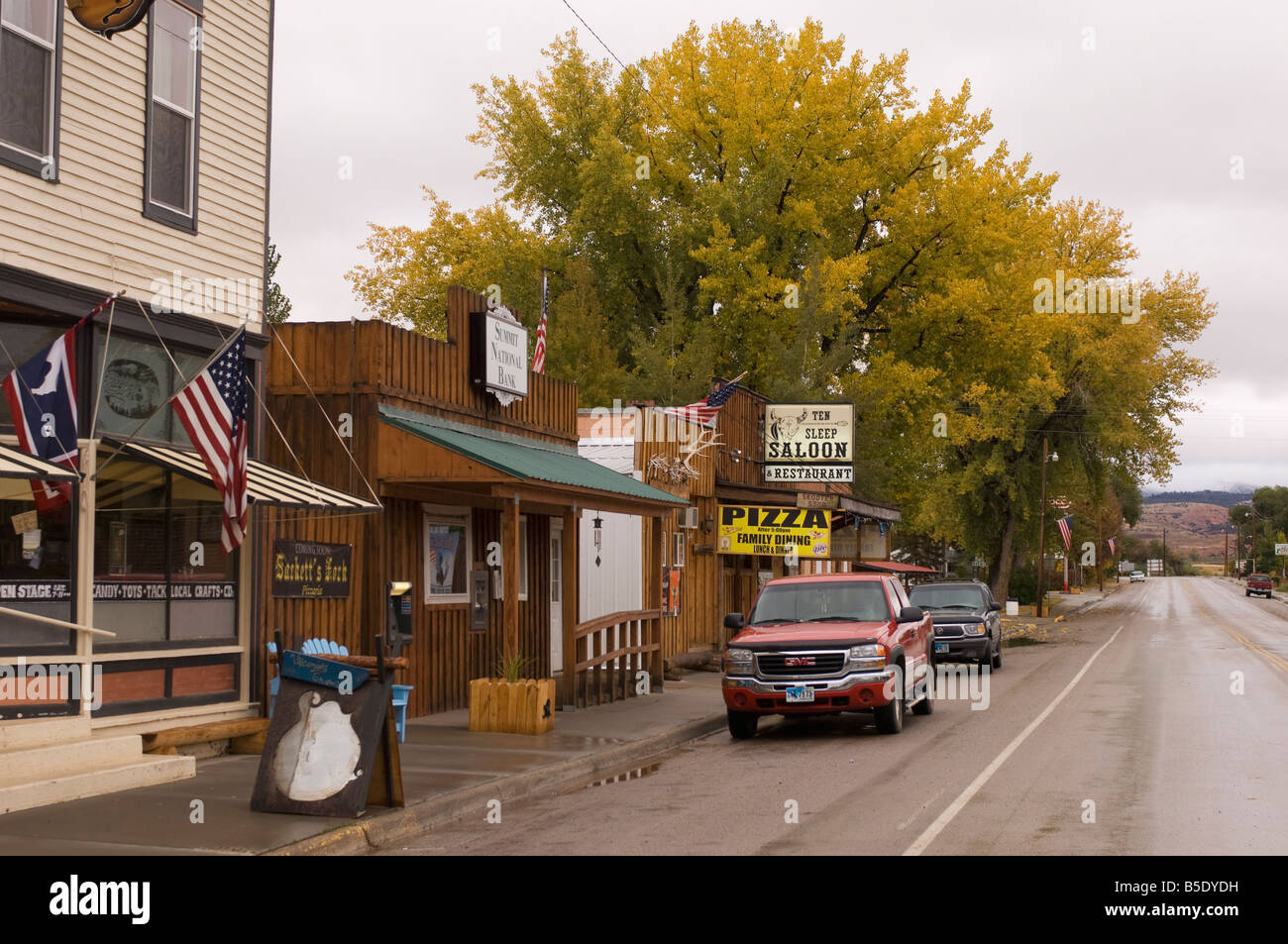 Dix couchages, Wyoming, USA, Amérique du Nord Banque D'Images