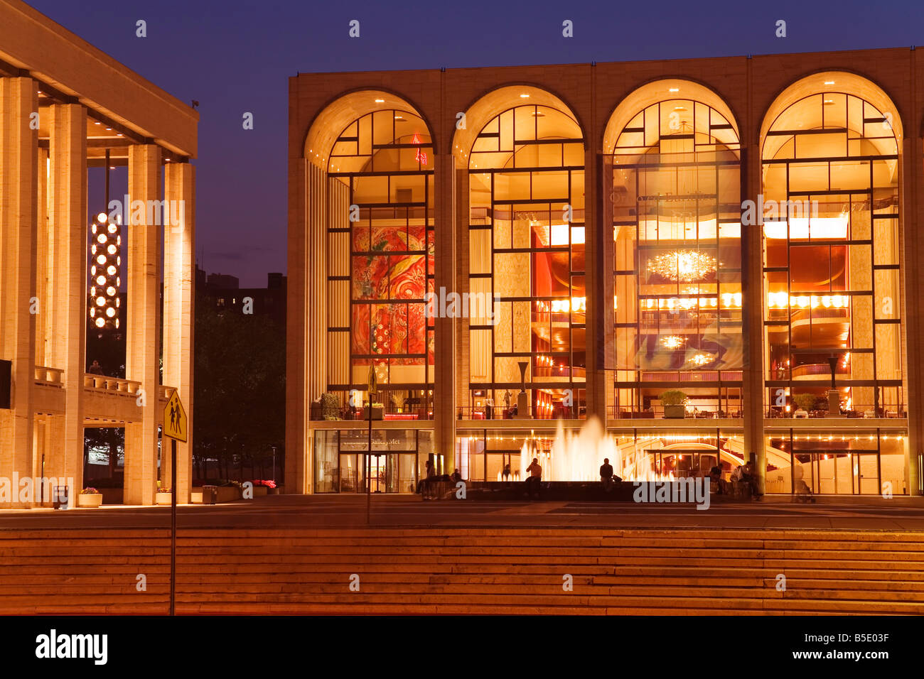 Lincoln Centre, Upper West Side, Manhattan, New York City, New York, USA, Amérique du Nord Banque D'Images
