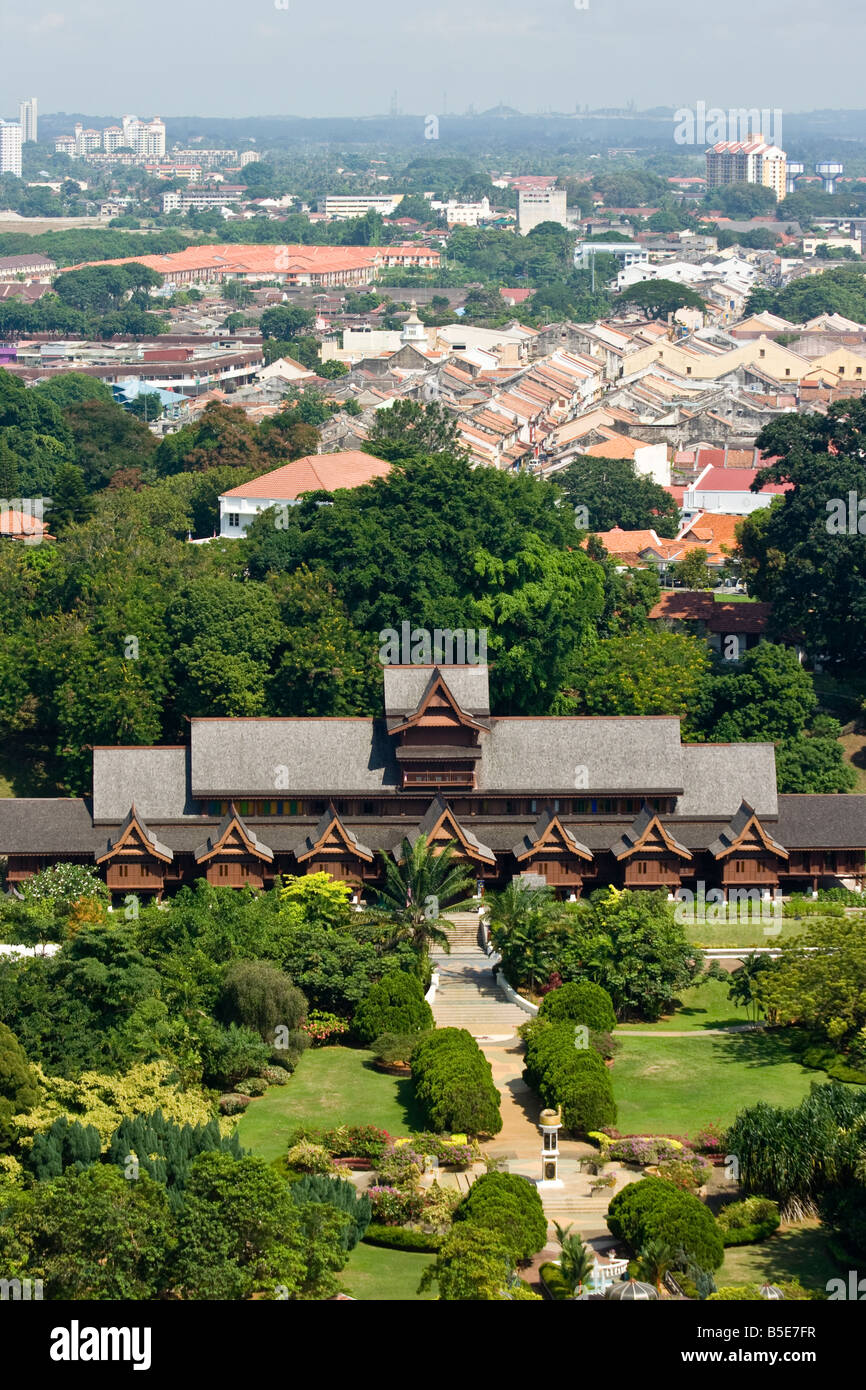 Sultanat Palace à Melaka en Malaisie Banque D'Images