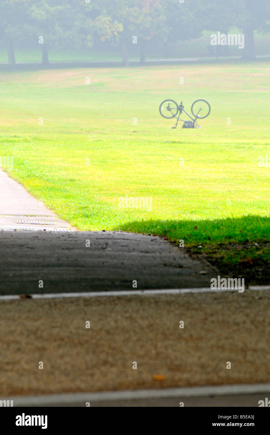 Dans un exercice de Londres Greenwich Park United Kingdom Banque D'Images