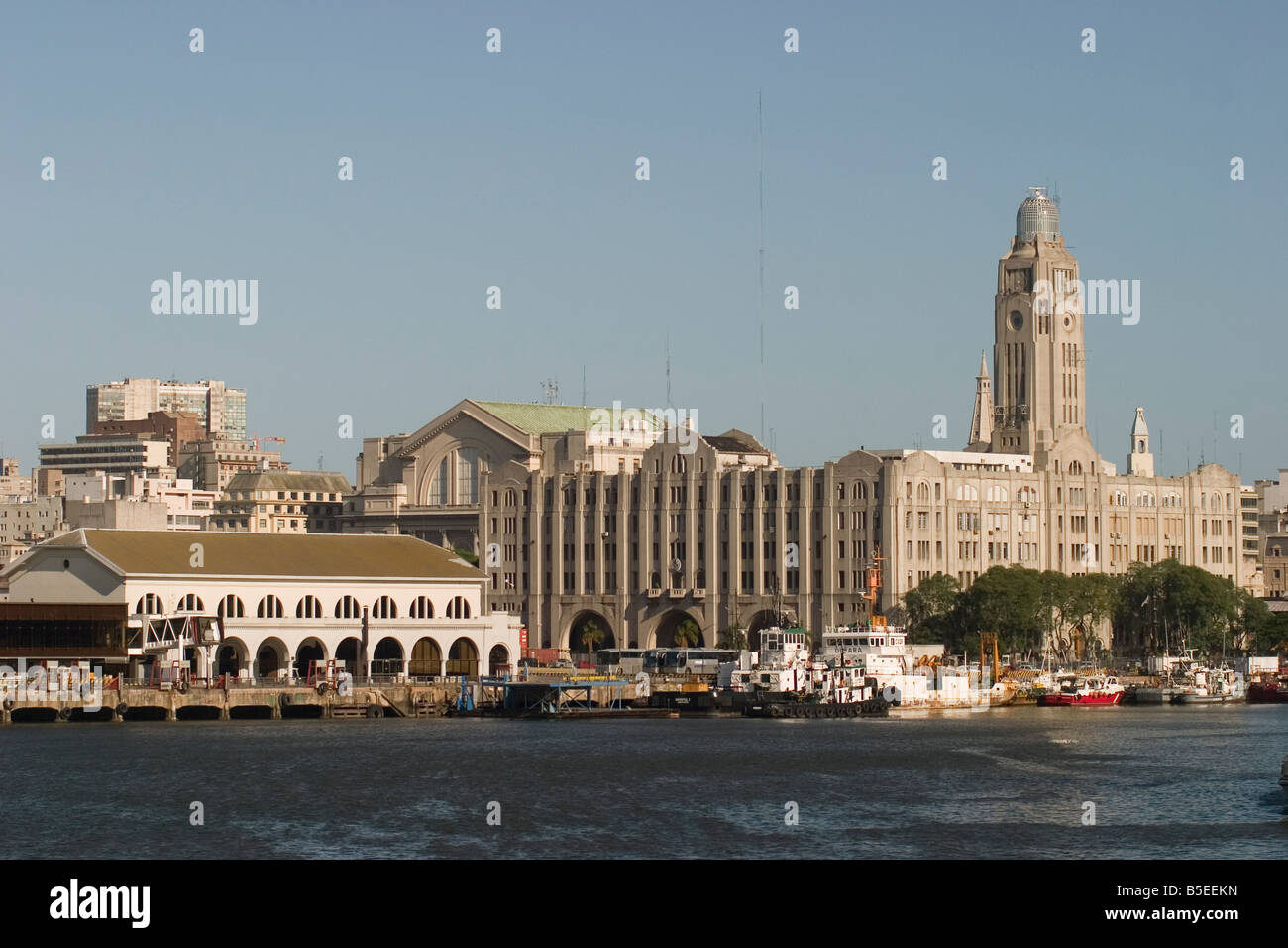 Port de Montevideo Uruguay Amérique du Sud Banque D'Images
