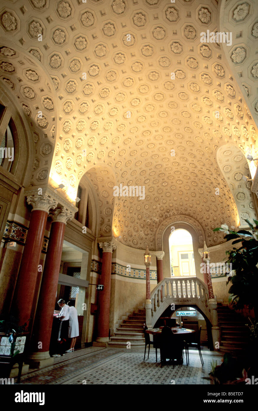 Thermes de Châtel guyon. France Banque D'Images