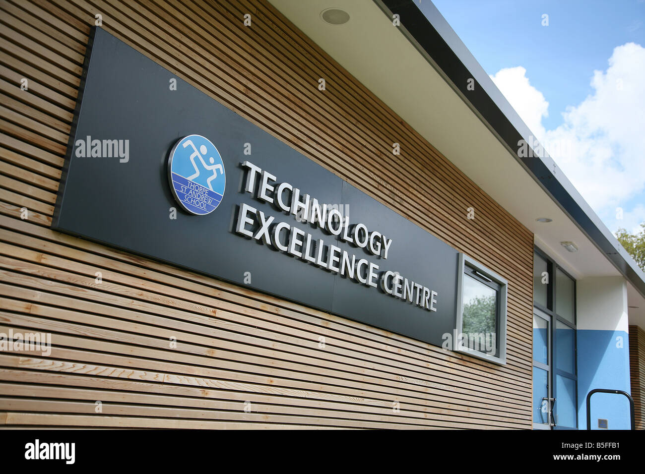 Signe de la technologie Banque D'Images