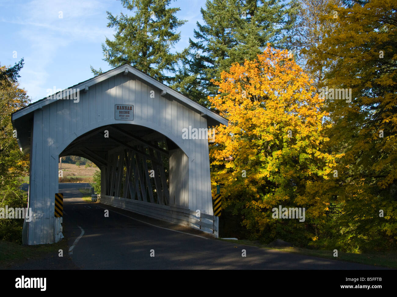 Pont de Hannah Banque D'Images