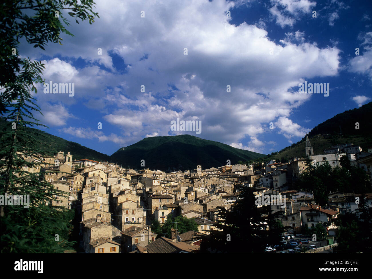 Scanno , L'Aquila, Abruzzo, Italie Banque D'Images