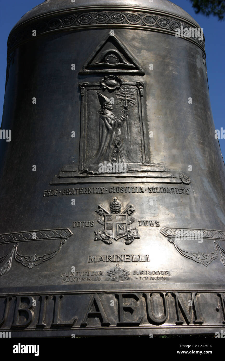 Jubilé 2000 Bell, Cité du Vatican Banque D'Images