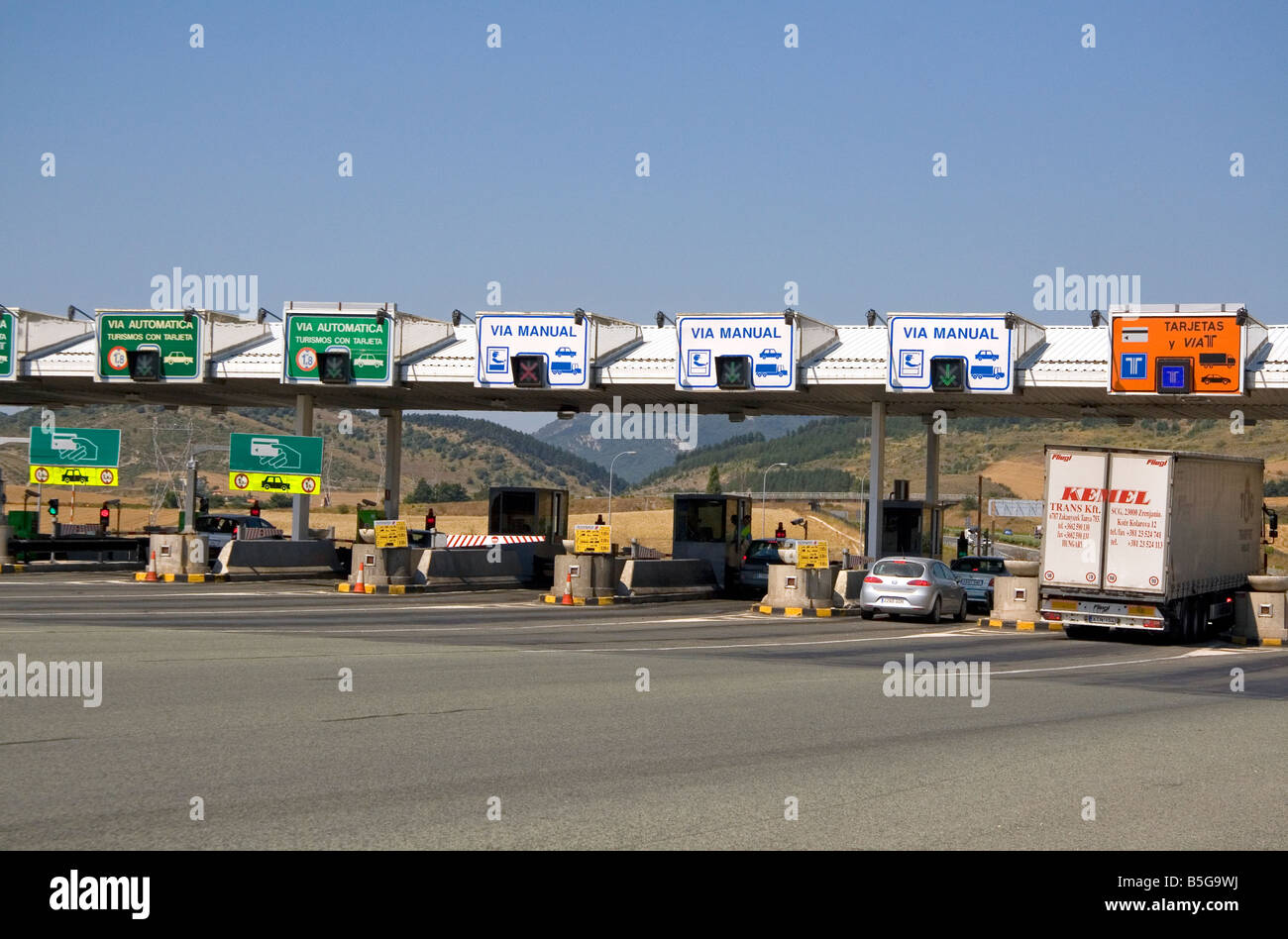 Peage Autoroute En Espagne