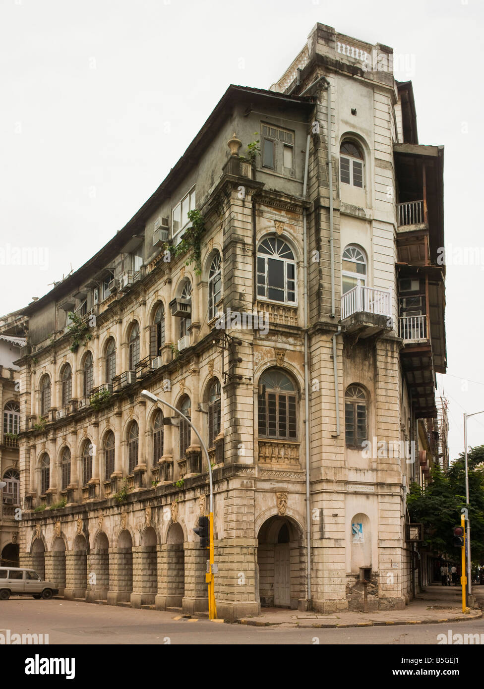 Horniman Circle anciennement Bombay Inde Elphnstone Circle. Banque D'Images