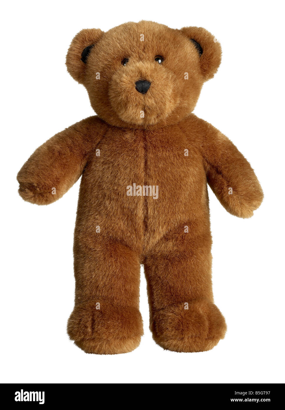 Peluche ours brun Banque D'Images