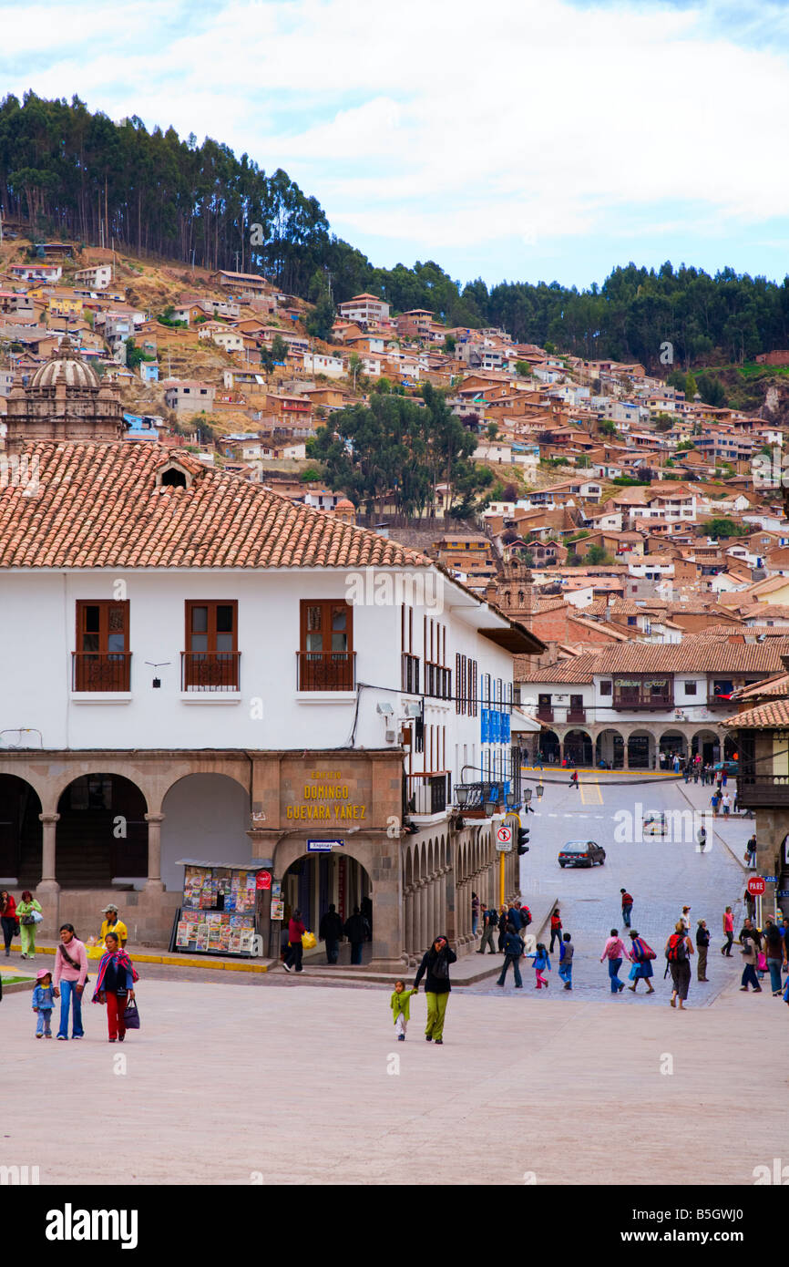 Rue à Cusco Banque D'Images