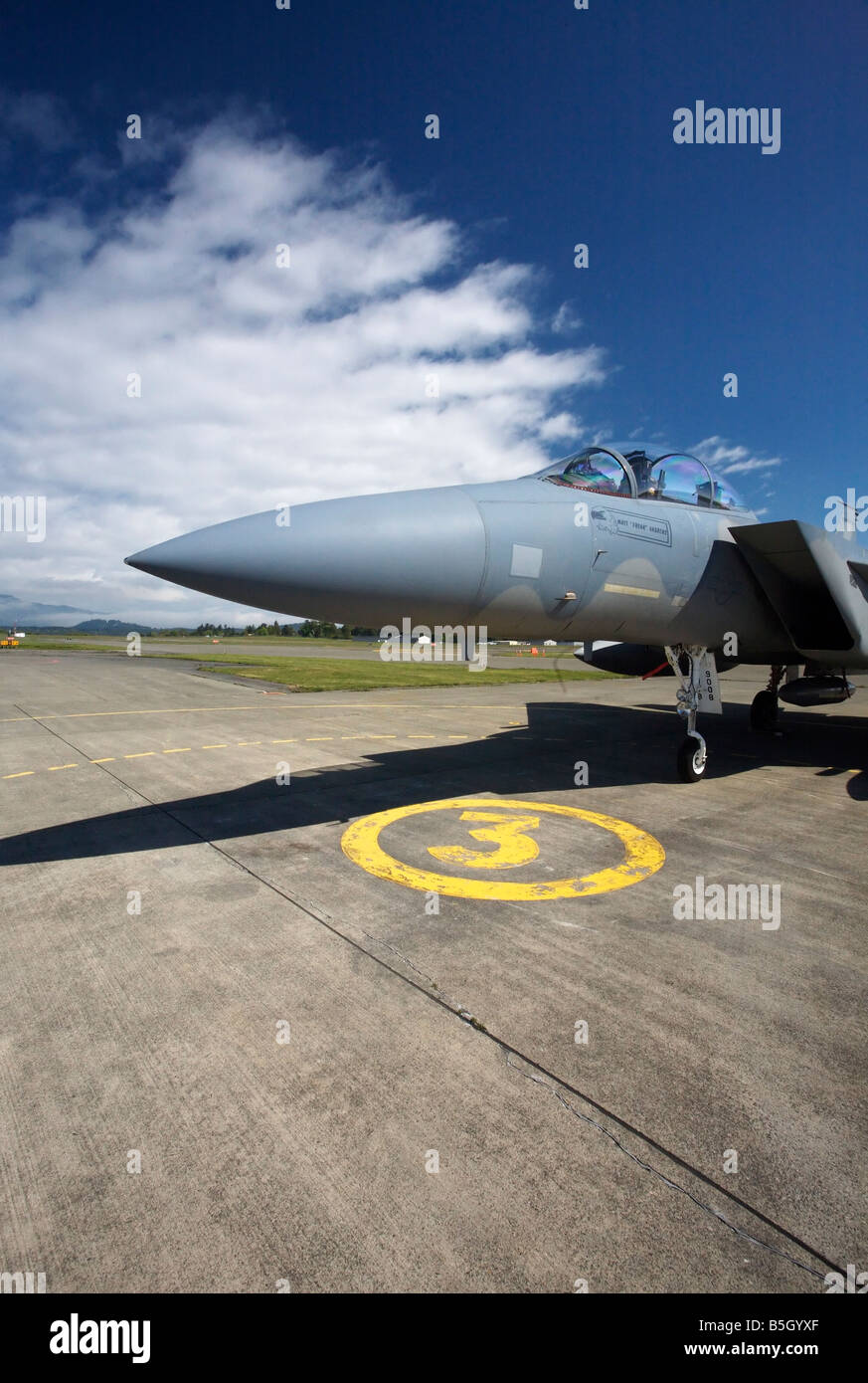 F 15, Sidney BC Banque D'Images