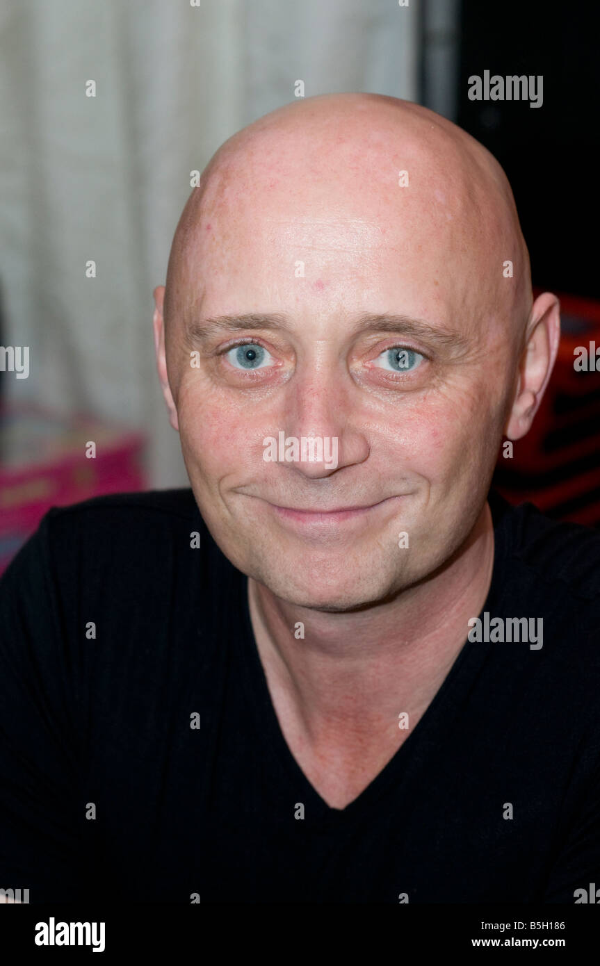 Richard Holmes auteur à la Cheltenham GLOUCESTERSHIRE Angleterre Festival littéraire Banque D'Images