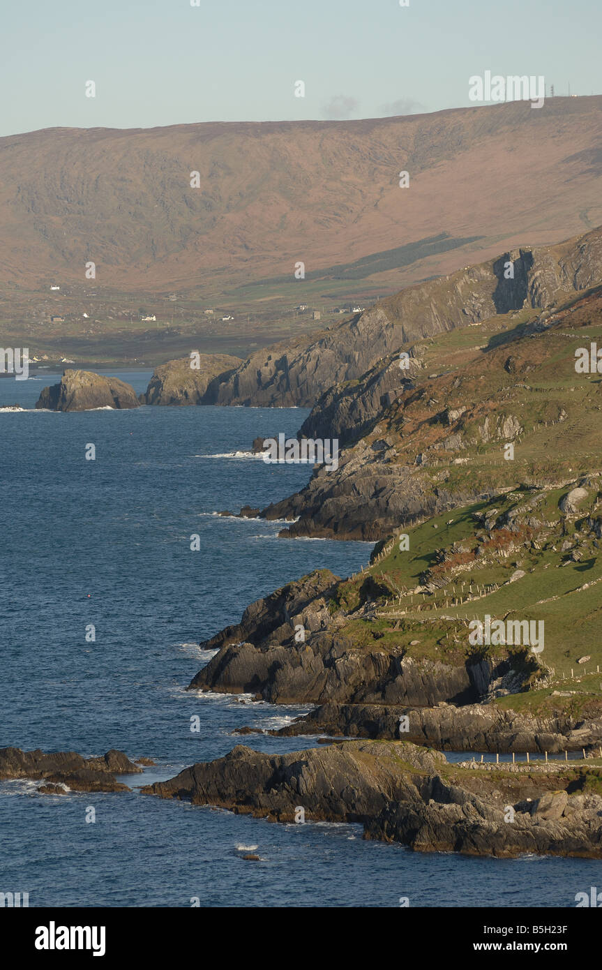 Littoral Beara Banque D'Images