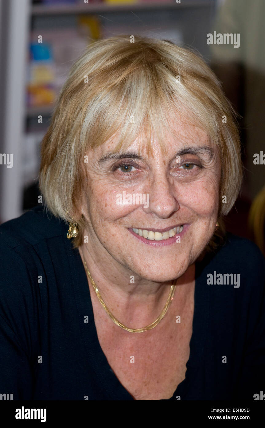 Lisa Jardine auteur et historien à la Cheltenham GLOUCESTERSHIRE Angleterre Festival littéraire Banque D'Images