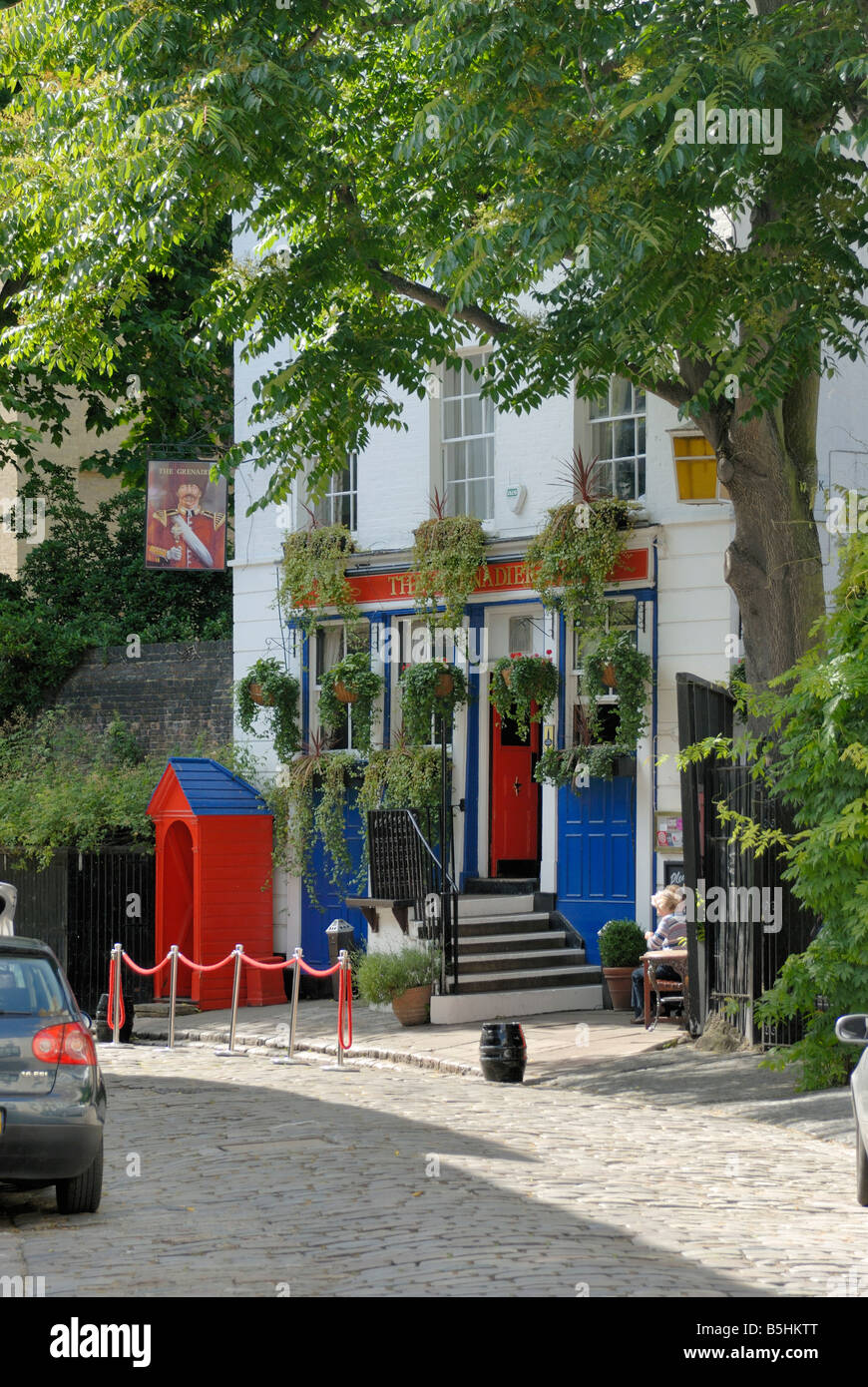 Le Grenadier, Londres Banque D'Images