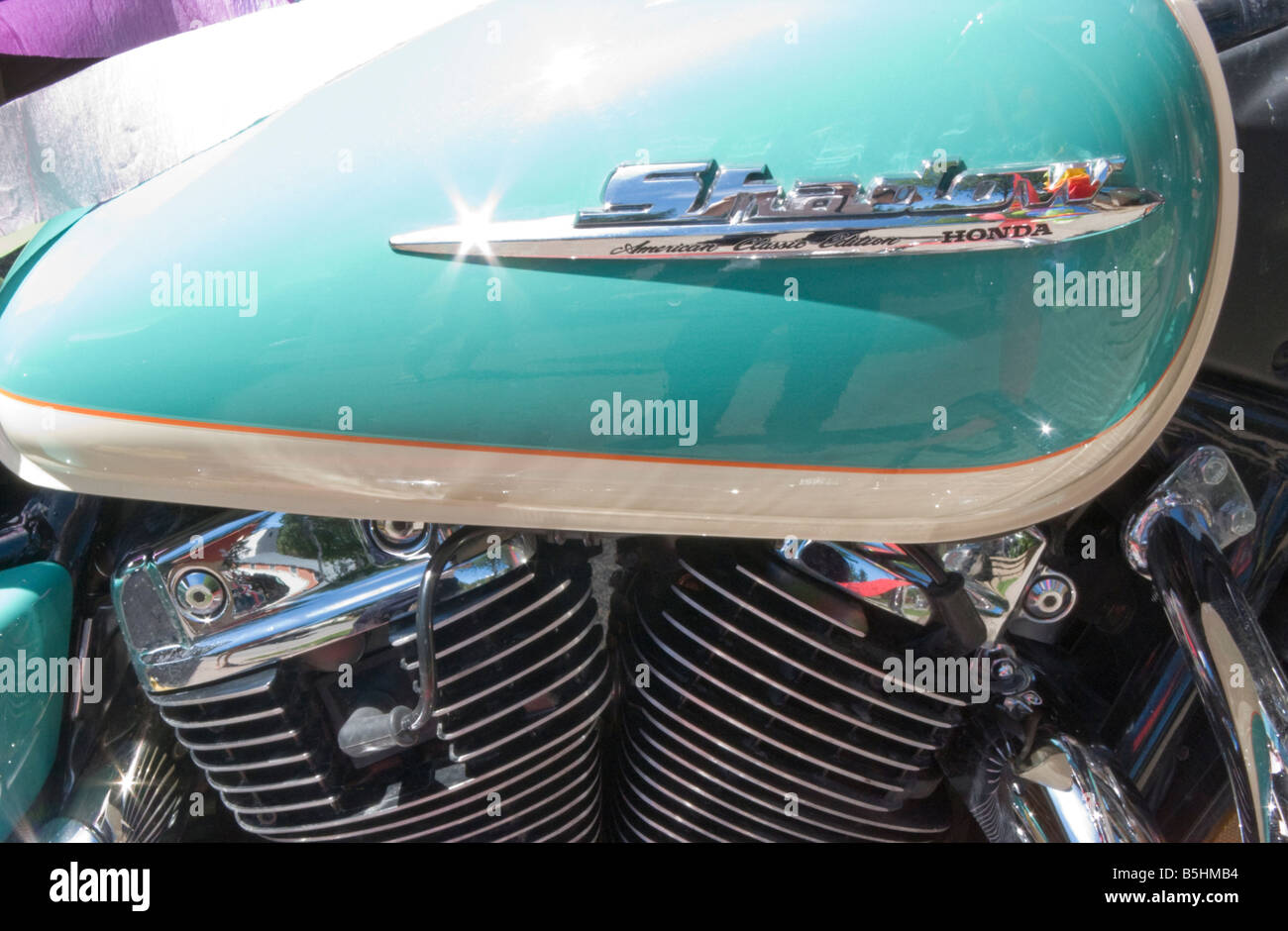 Honda Shadow American Classic Edition moto Banque D'Images