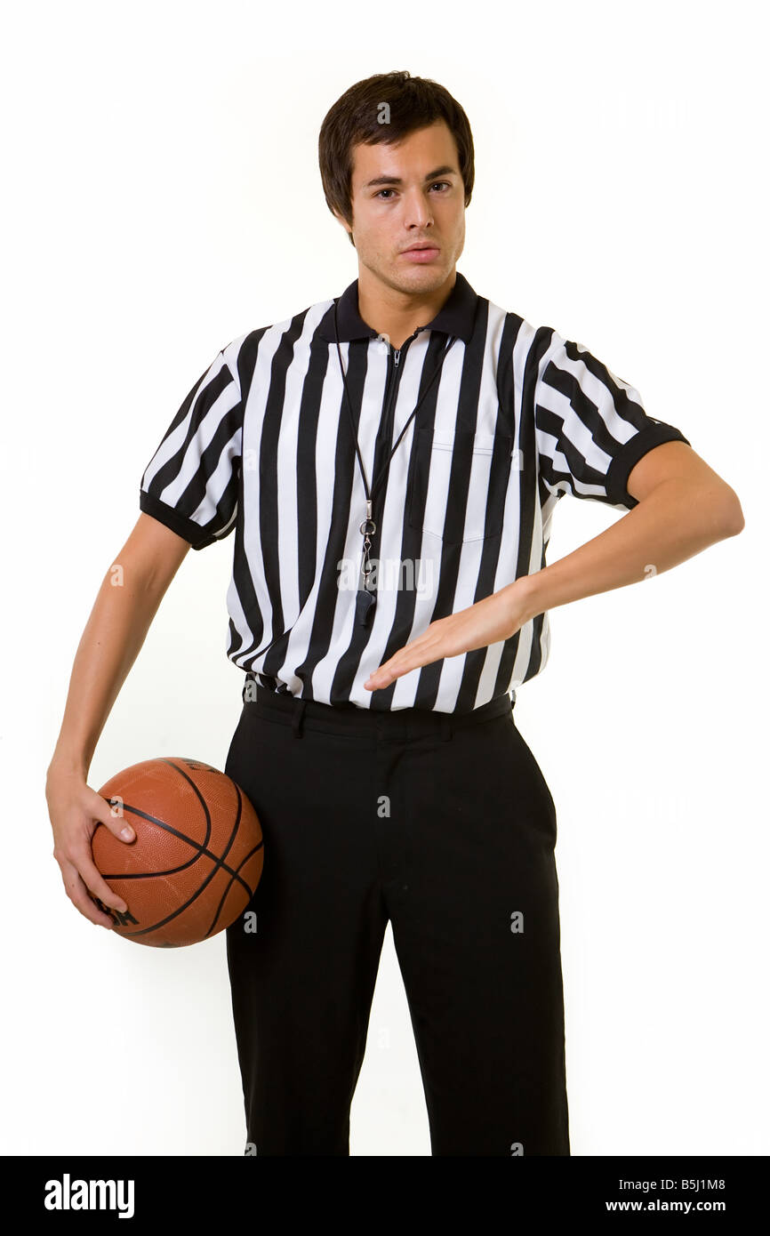 Arbitre de mâle Banque D'Images