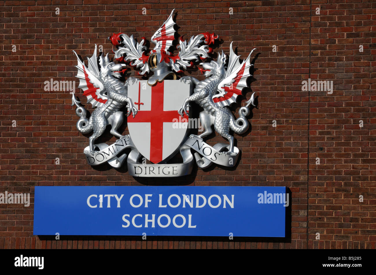 City of London School, près de la Millenium Bridge, London, UK Banque D'Images