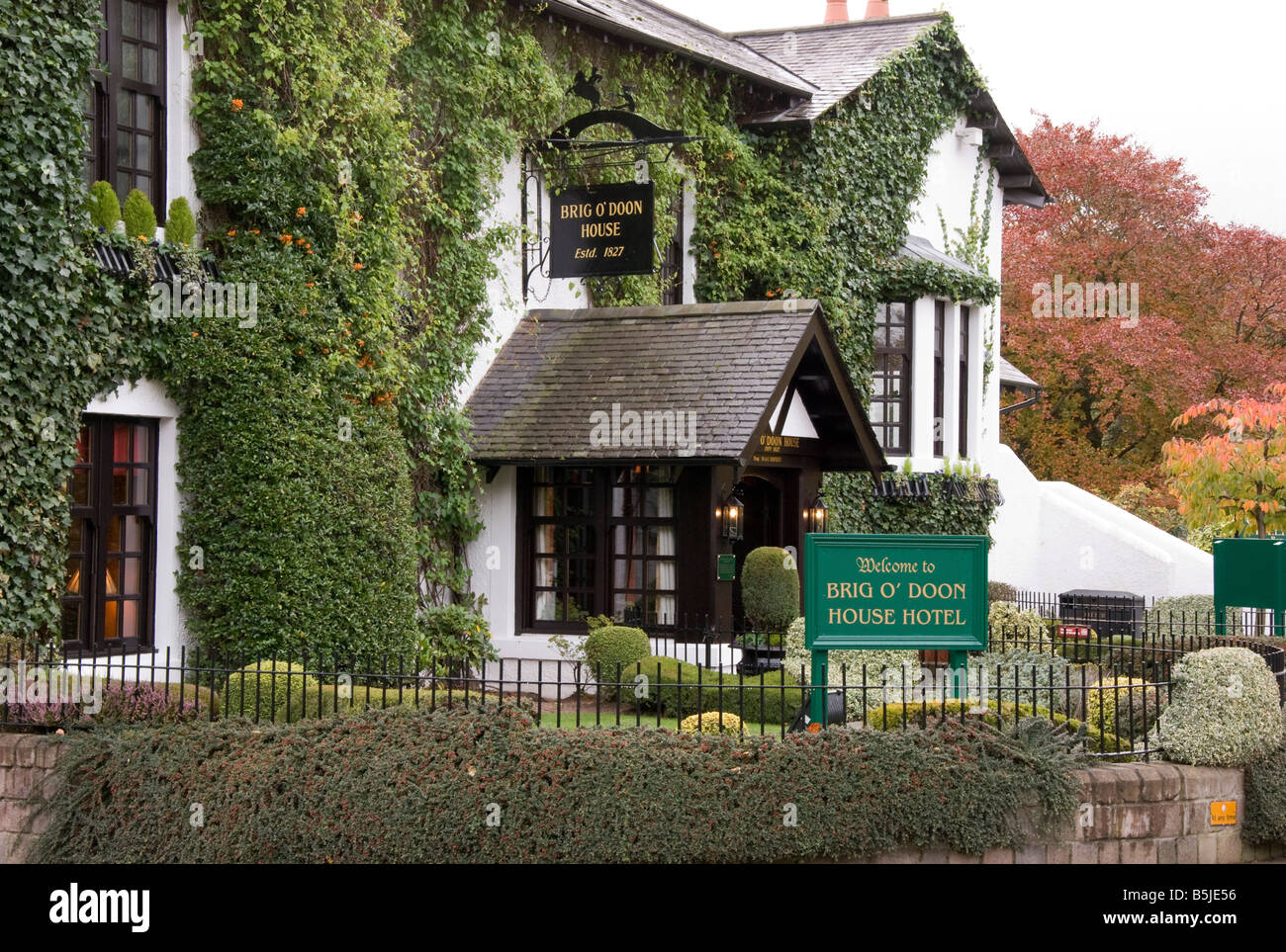 Brig O Doon House Hotel Alloway Banque D'Images