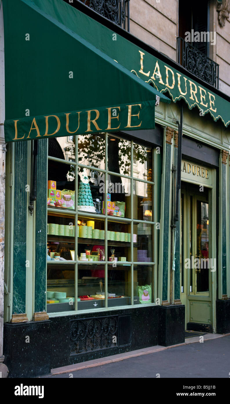 Salon De The Haut De Gamme Laduree Et Specialiste Macaron Rue