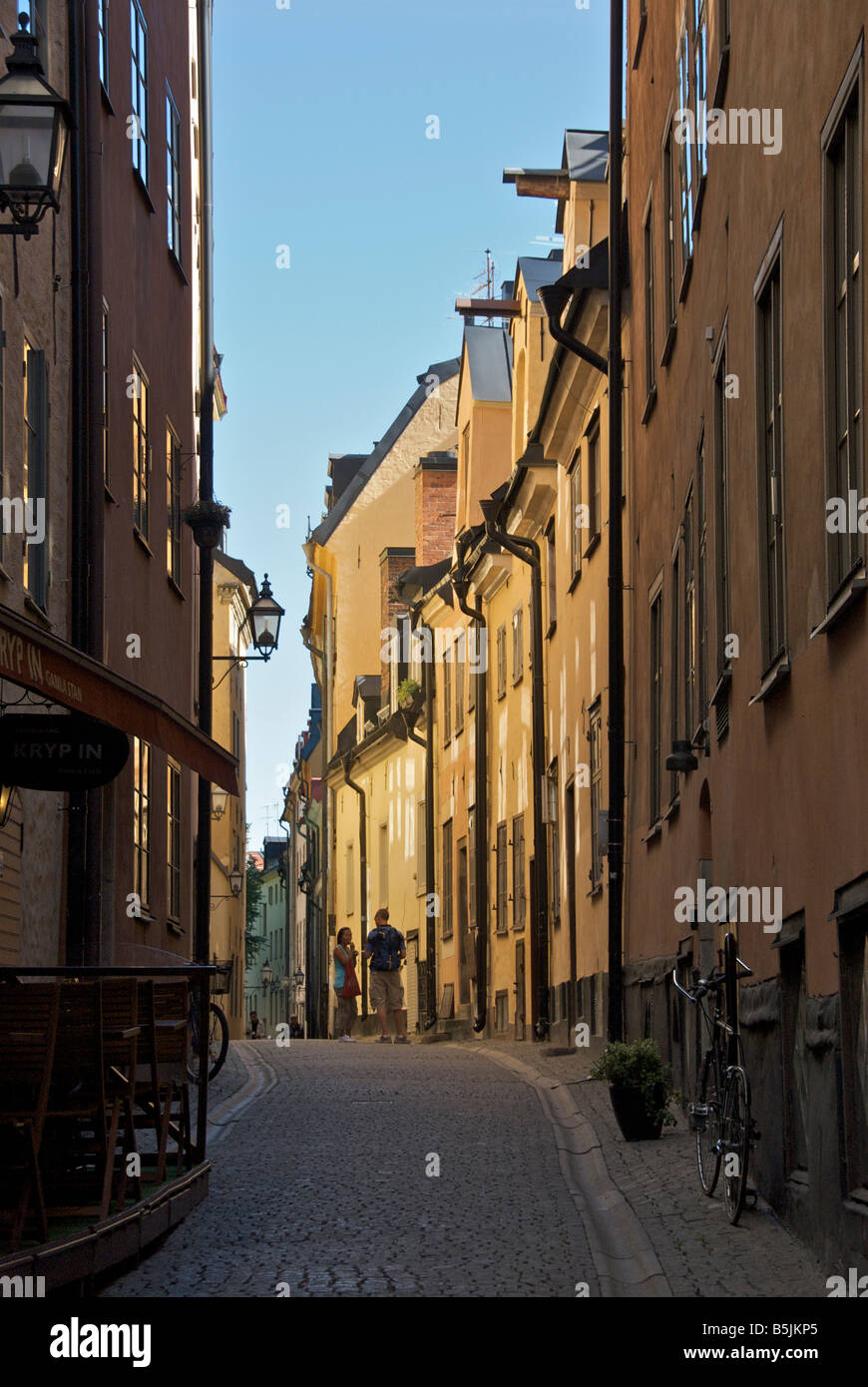 Prastgaten Gamla Stan Stockholm Suède Banque D'Images
