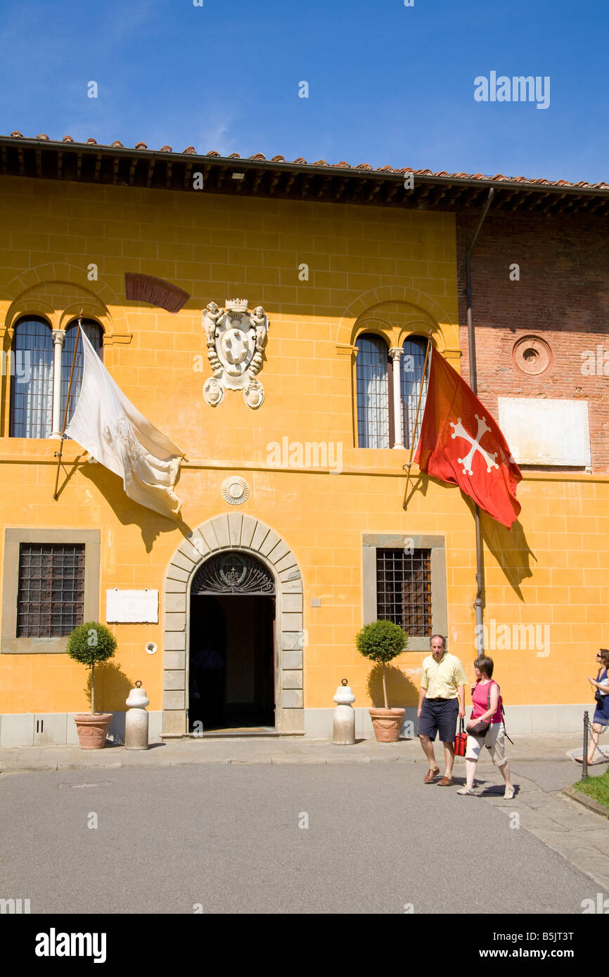 Opera Primaziale Pisana Uffici building, Piazza del Duomo, Pise, Toscane, Italie Banque D'Images