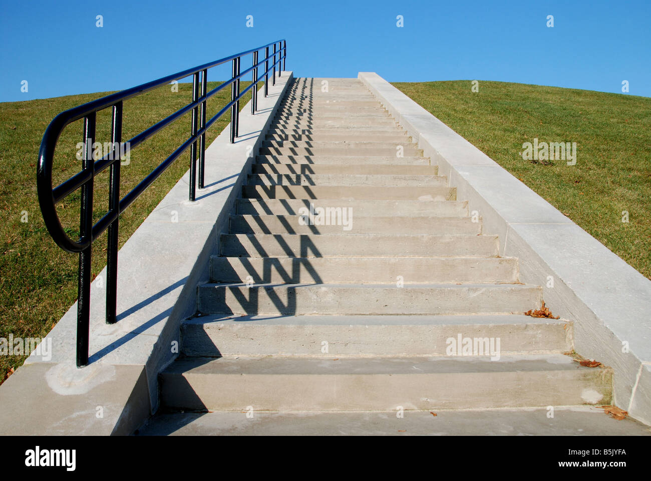 Un escalier qui mène à nulle part apparemment Banque D'Images