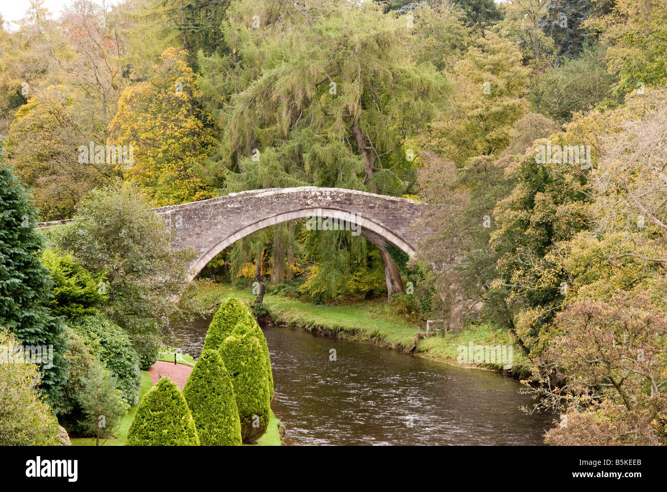 L'Auld Brig Alloway Banque D'Images