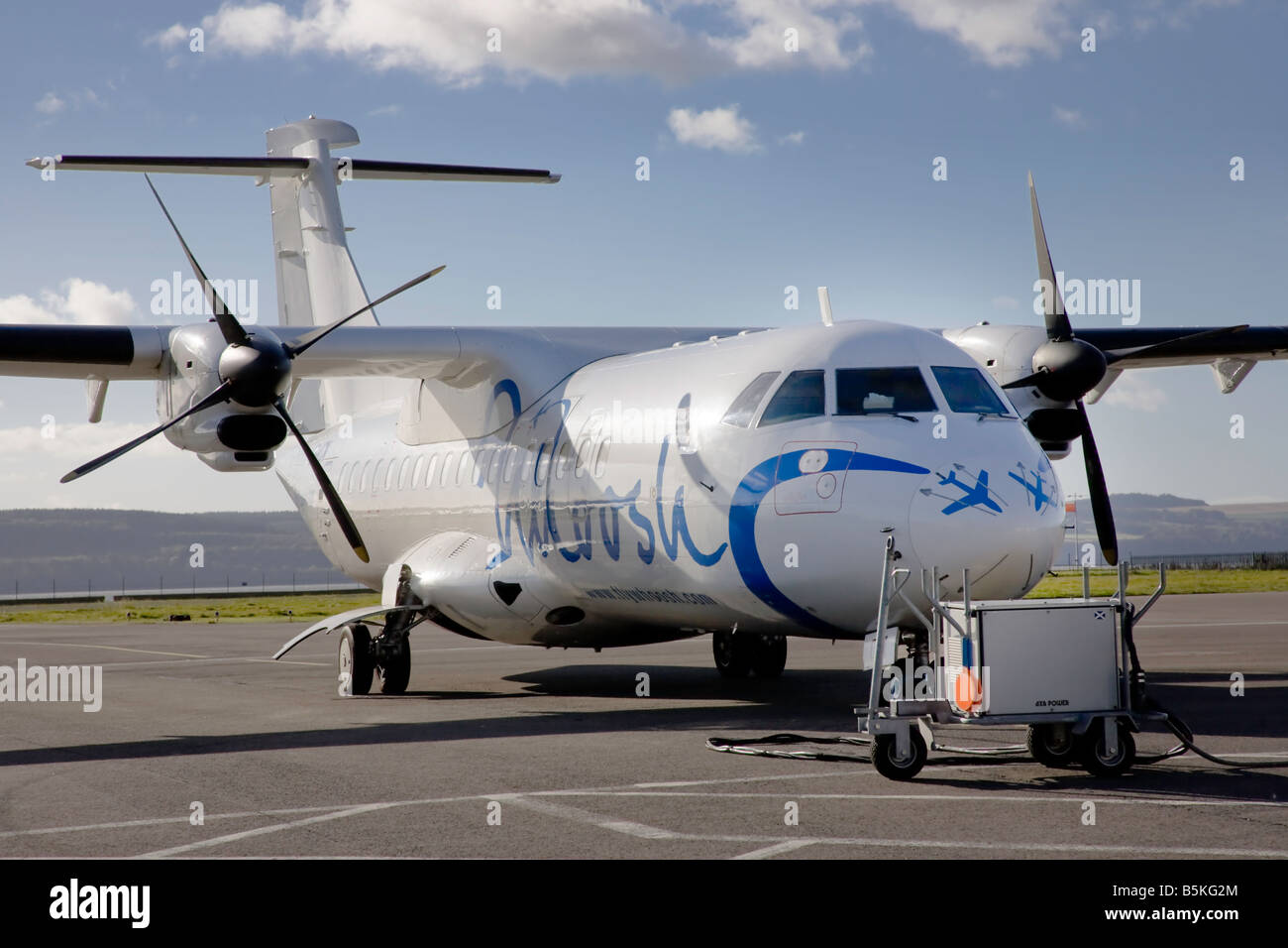 Dundee Airport Banque D'Images