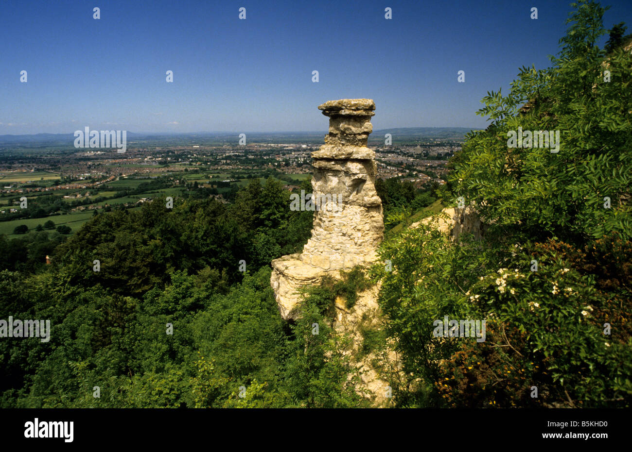 La cheminée du diable, Gloucestershire, Royaume-Uni. Banque D'Images
