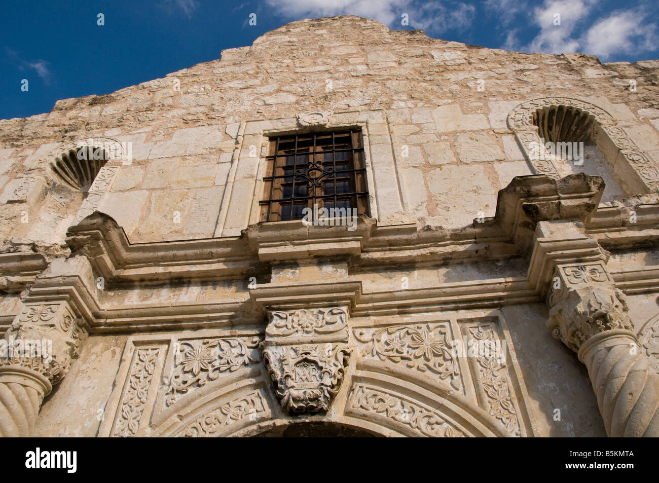 L'Alamo, le centre-ville de San Antonio, Texas. Banque D'Images