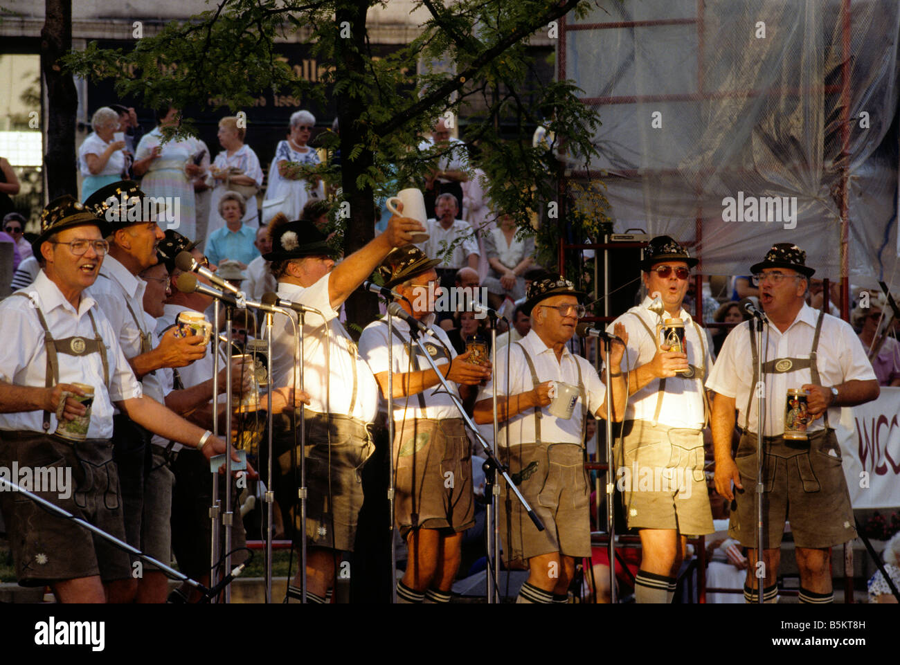 HAPPY WANDERERS de rock allemand à MINNESOTA ORCHESTRA SOMMERFEST ANNUEL. MINNEAPOLIS, Minnesota. L'été. Banque D'Images