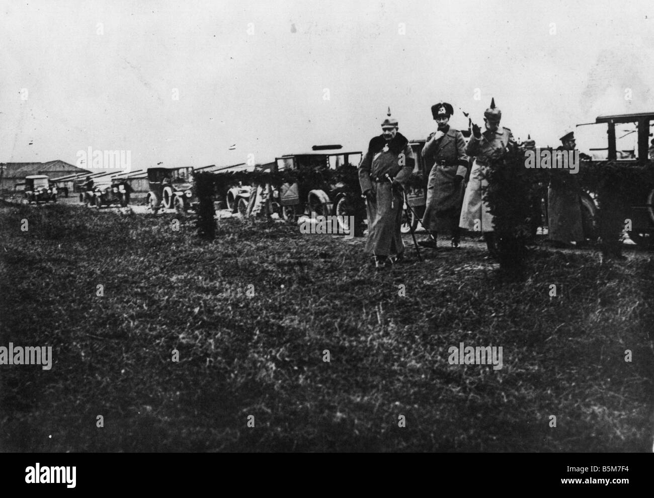 1 W46 F1917 7 Guillaume II Front de l'Ouest 1917 18 l'empereur allemand Guillaume II 1888 1918 1859 1941 Pendant la Première Guerre Mondiale 1914 18 le germe Banque D'Images