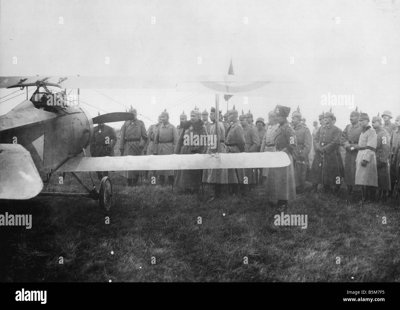 1 W46 F1917 9 Guillaume II sur front de l'Ouest 1917 18 l'empereur allemand Guillaume II 1888 1918 1859 1941 Pendant la Première Guerre Mondiale 1914 18 Le G Banque D'Images