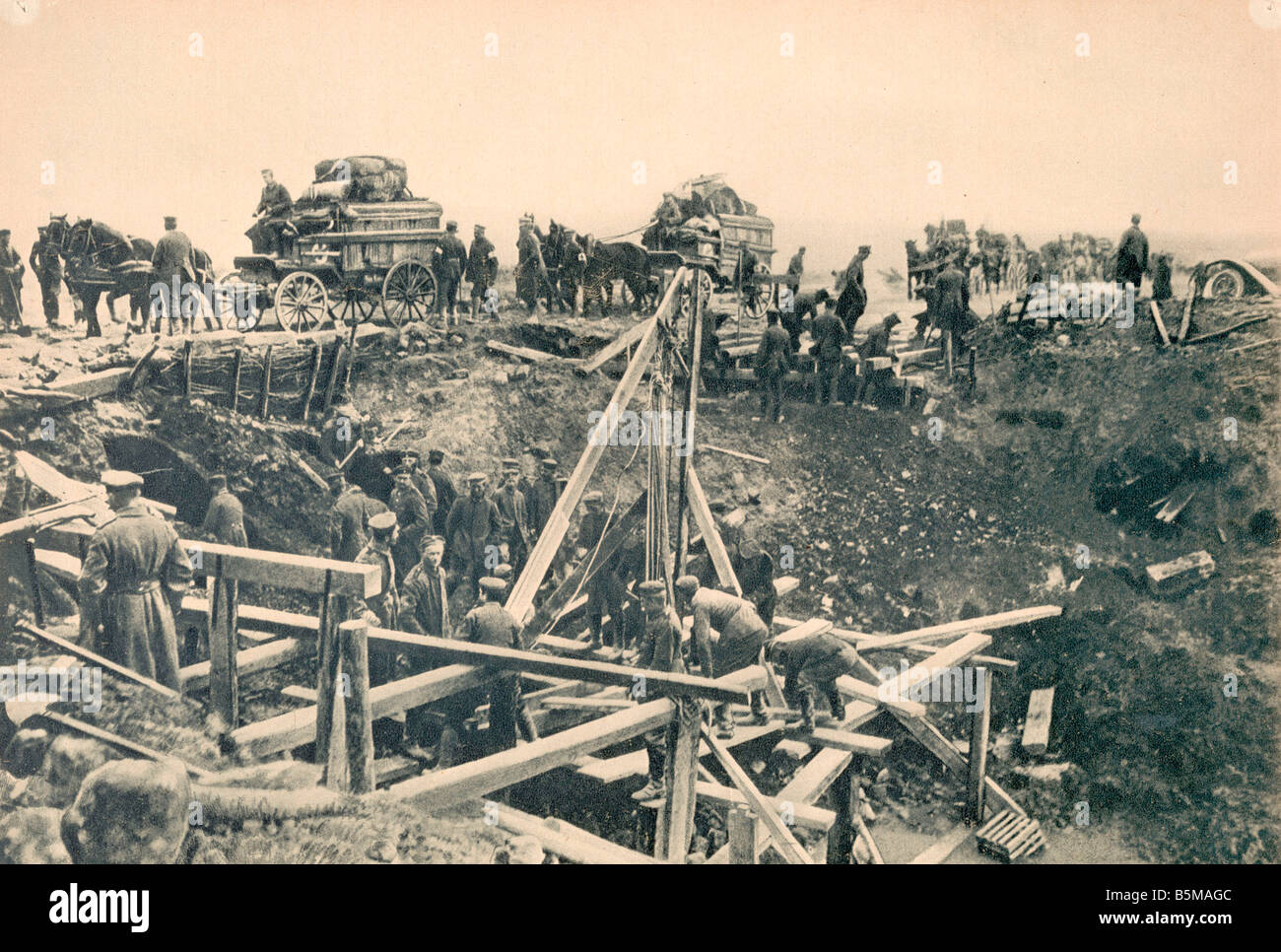 2 G55 W1 1918 43 front de l'OUEST DE LA PREMIÈRE GUERRE MONDIALE