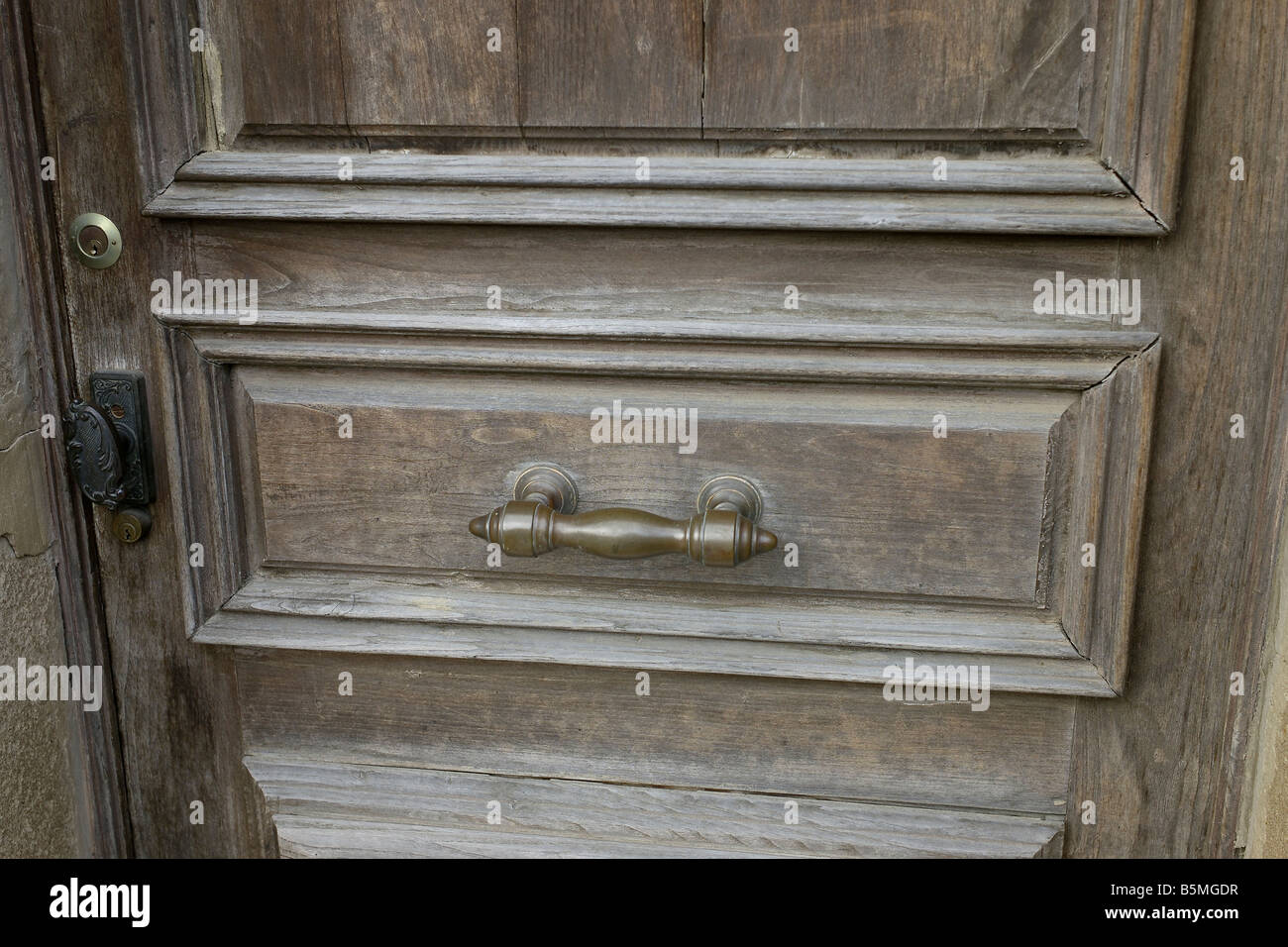 Porte avant en français Banque D'Images