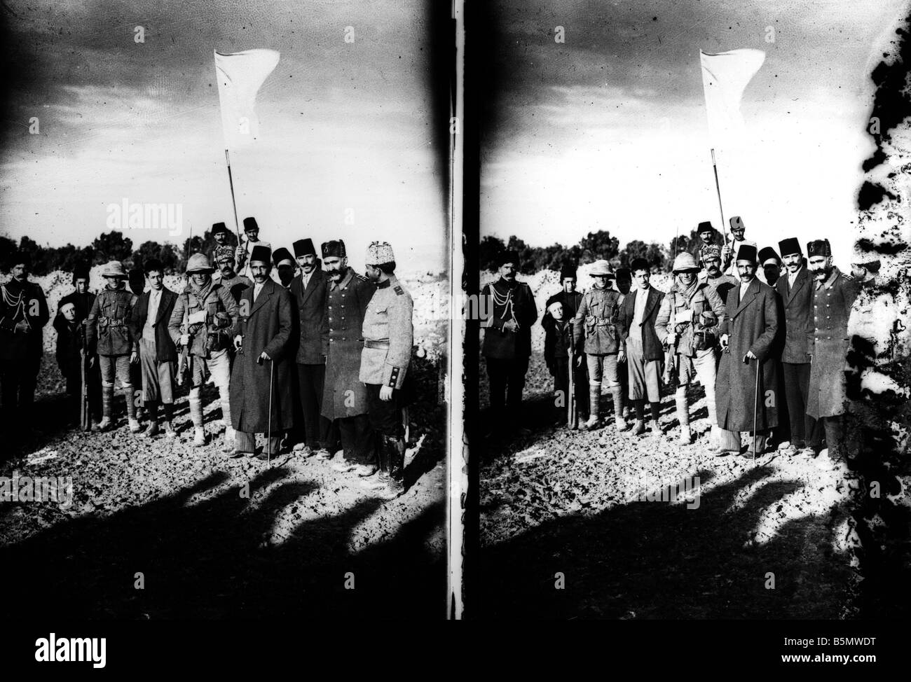 9A 1917 129 A1 7 E Prise de Jérusalem par les Britanniques de la Première Guerre mondiale batailles britanniques turc Capture de Jérusalem par la tro Banque D'Images