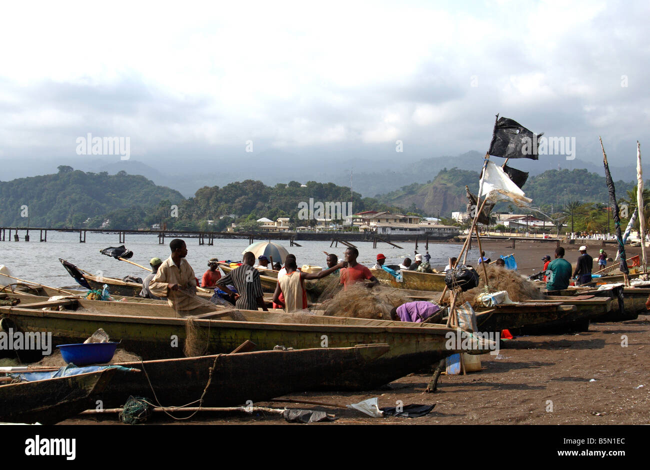 Plage limbe cameroun Banque de photographies et d’images à haute