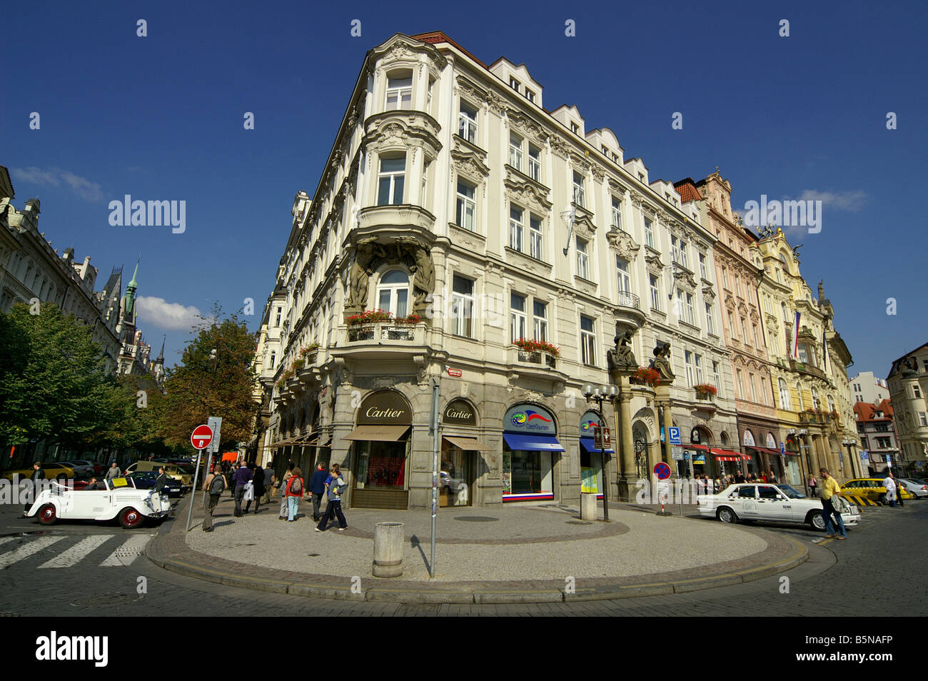 Tenement House, Prague Banque D'Images