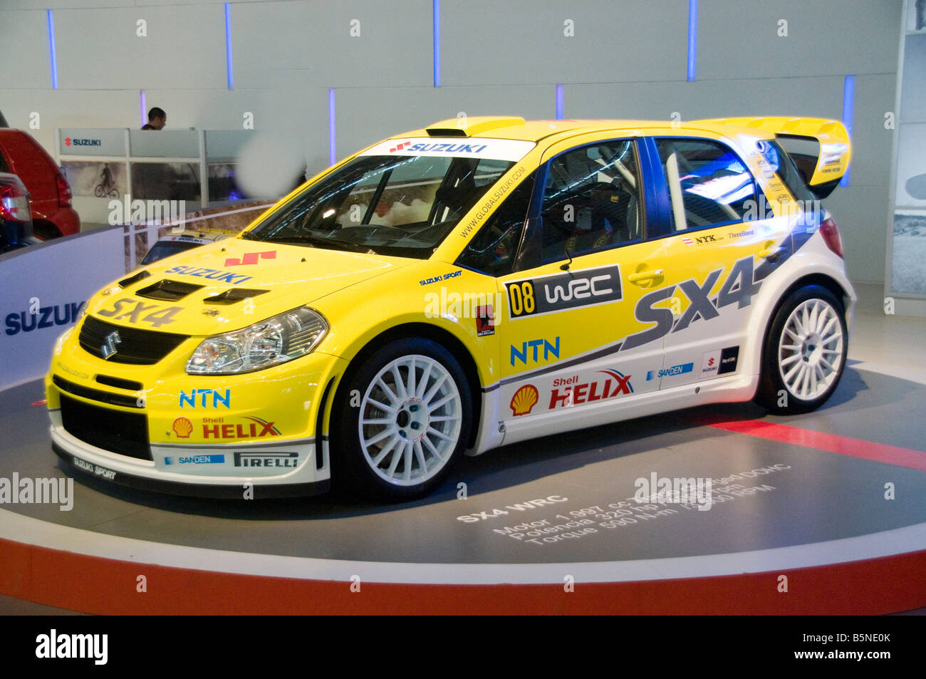 Suzuki SX4 WRC Rally World Championship Banque D'Images