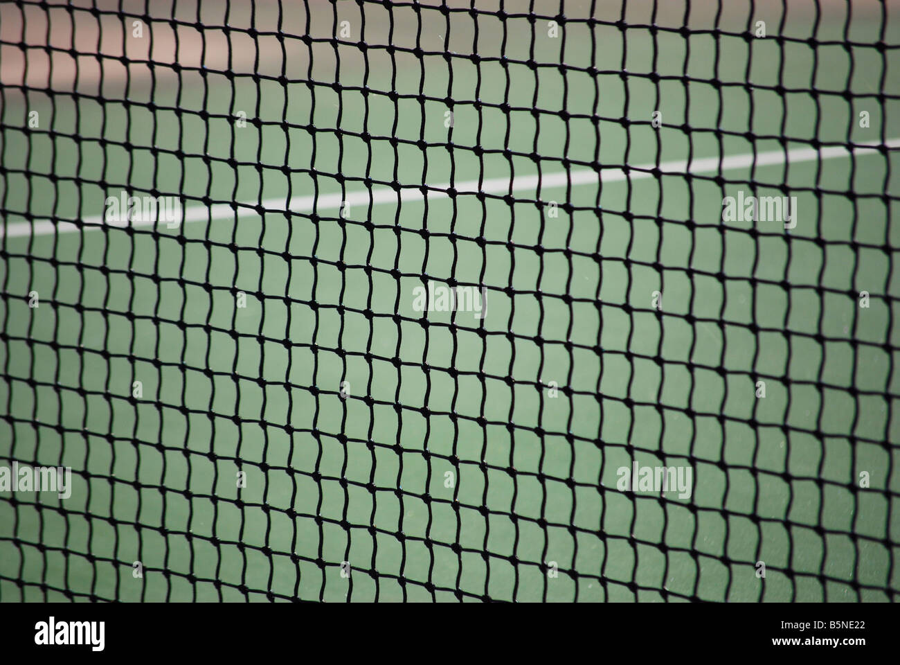 Close up image de filet de tennis Banque D'Images