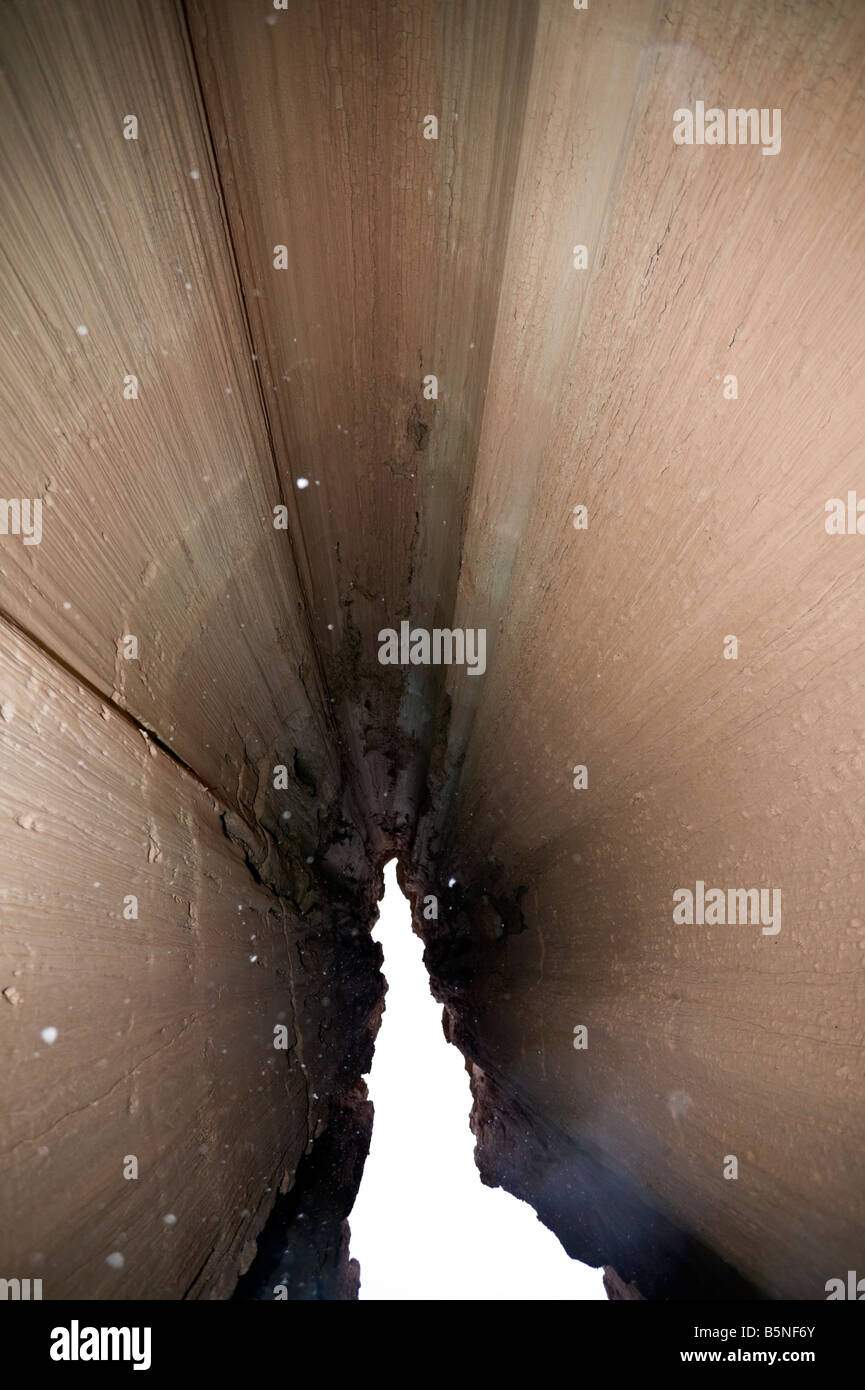 Les roches de la cathédrale au Nevada Banque D'Images