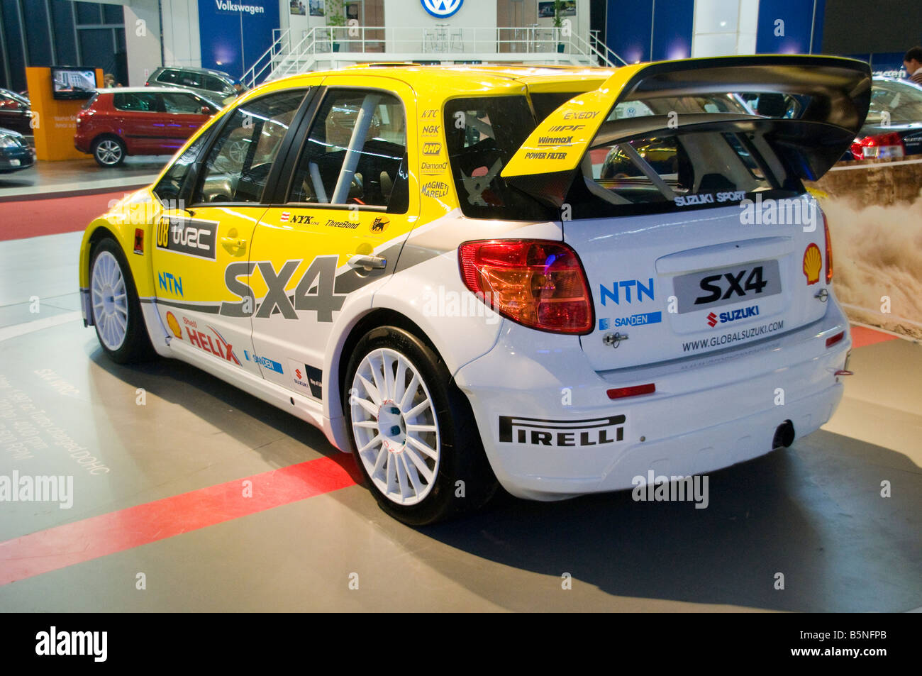 Suzuki SX4 WRC Rally World Championship Banque D'Images