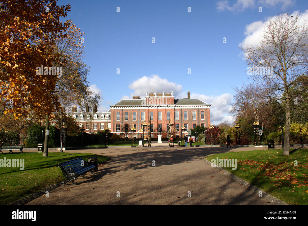 Le palais de Kensington, Londres Banque D'Images