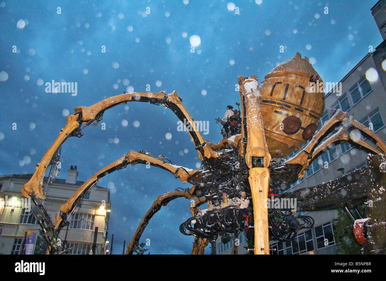La machine - le pied 50 spider mécanique qui a été l'un des points forts de Liverpool, Capitale européenne de la Culture 2008 Banque D'Images