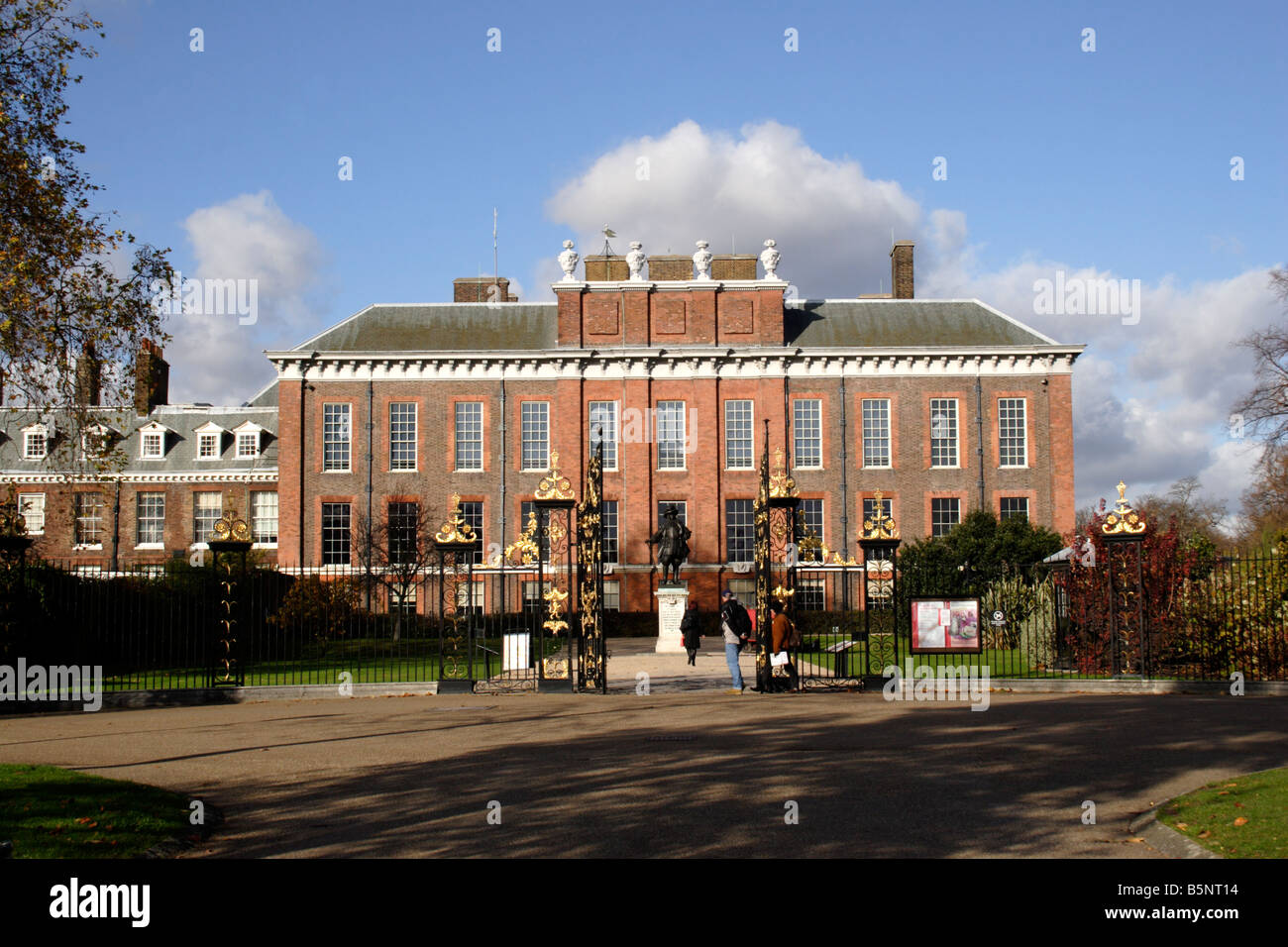 Le palais de Kensington, Londres Banque D'Images
