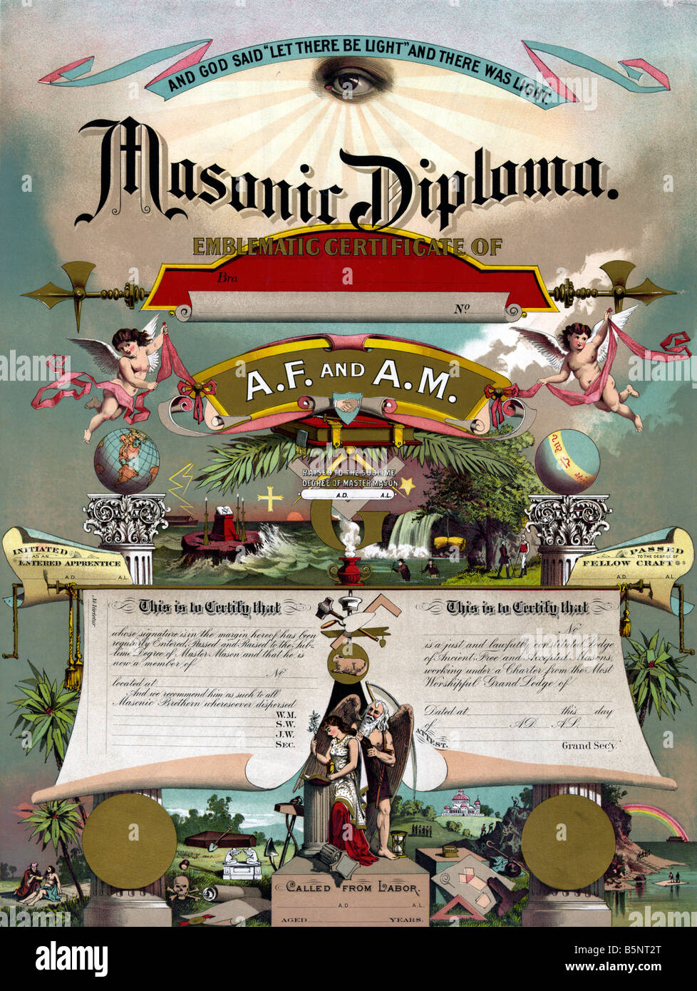 Document de Mason Banque D'Images
